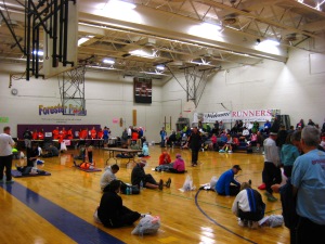 Gym at Forest City H.S.